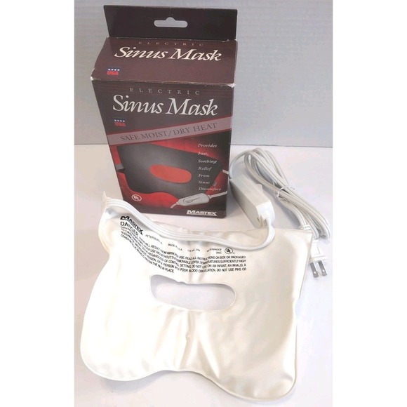 Vintage Mastex Industries Electric‎ Sinus Mask Moist/Dry Heating Pad Made In USA - Picture 8 of 10